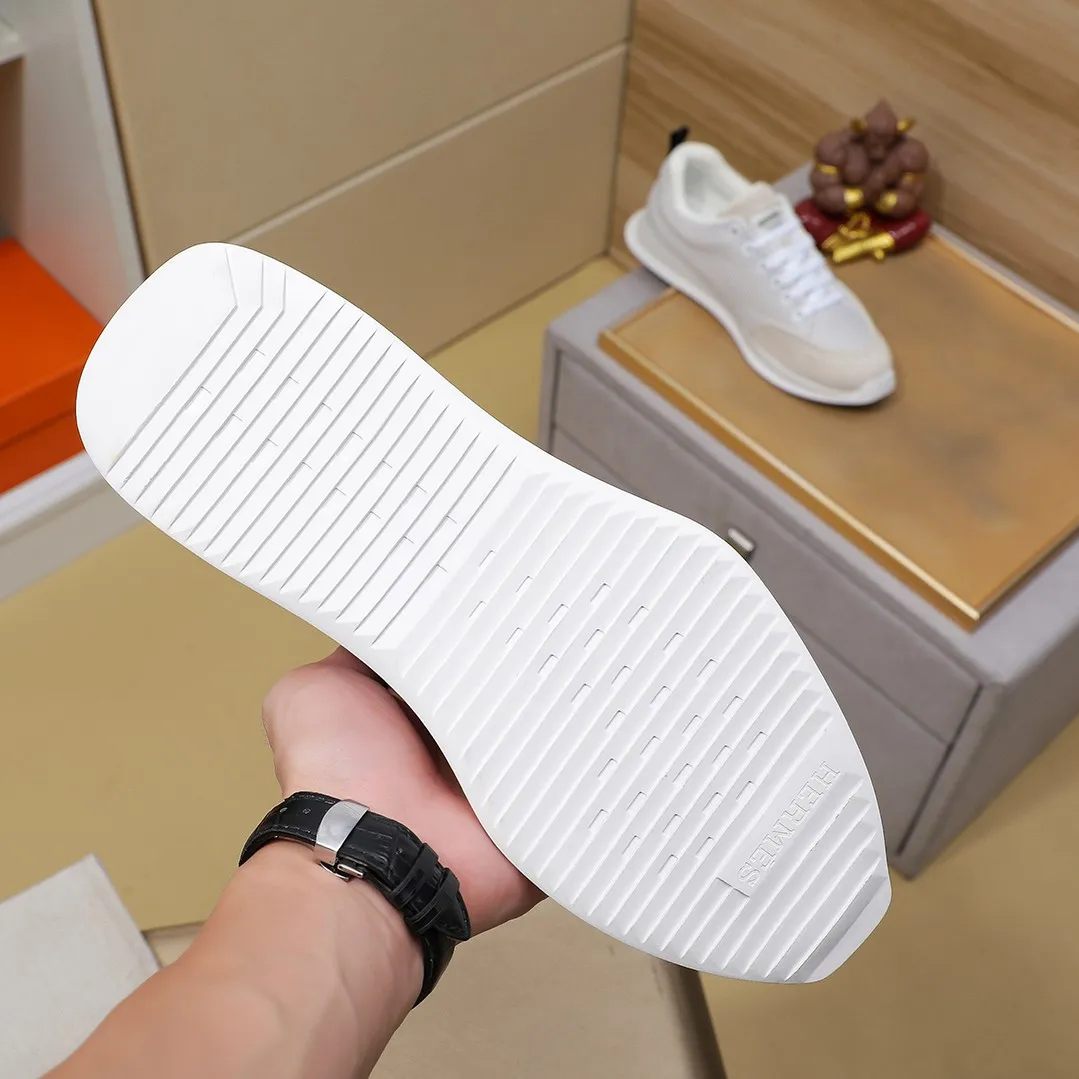 Men's shoes 💰400💰【HERMES】hot-selling men's shoes counter original items! The world's top brands...Luxury quality...//Fashion and high-end footwear 👍💪🏻...give you a low-key luxury comfort experience👍. The upper is made of pure Italian imported first-layer cowhide... 🐑 Leather lining..., comfortable and breathable, high-end and classy... luxurious and noble!! .. OEM factory shipment [Hug] stall.. Original plate. color, code number 38--44